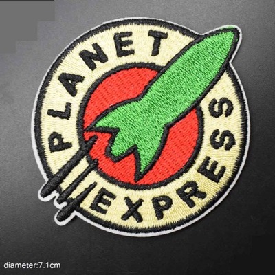 Planet Express Space Theme UFO żelazko na uroczej