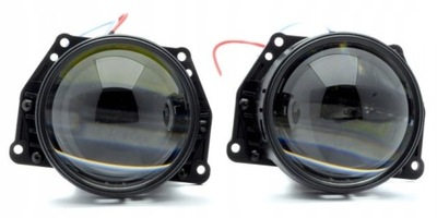 MOCNE SOCZEWKI PROJEKTORY BI LED 12V 6500K - 3''