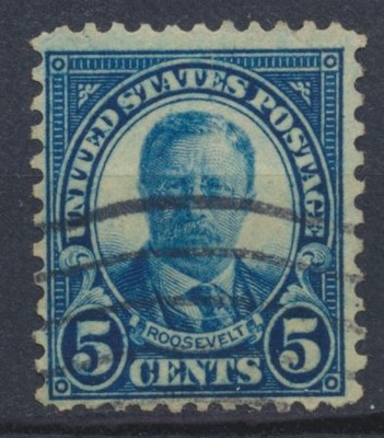 USA - 5 Cents Polityk Prezydent Theodore Roosevelt