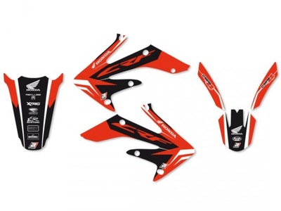 BLACKBIRD КОМПЛЕКТ NAKLEJEK (OKLEIN) HONDA CRF 250R 04-09, CRF 250X 04-21