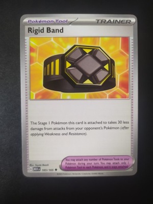 Rigid Band Pokemon 151 2023 rok 165/165 POKEMON TCG