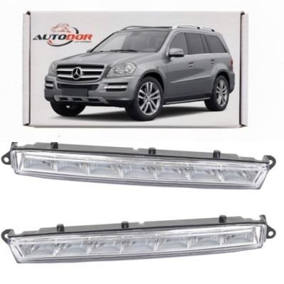 Mercedes klasa gl x164 противотуманная фара лампы противотуманные левая+ правая комплект фото №1
