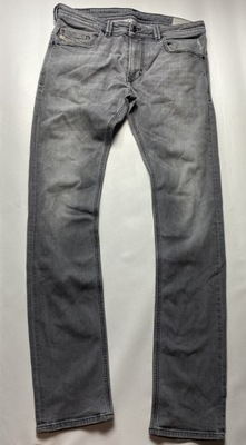 DIESEL Thavar INDUSTRY SLIM SKINNY Oryginalne Spodnie Jeansy W 33 L 34