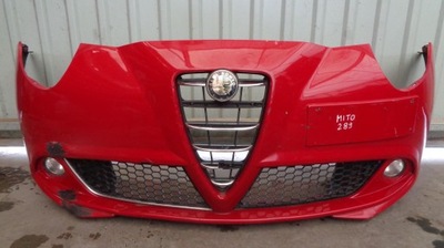 Бампер alfa romeo mito 2008-2013r. передний перед красный kod 289 фото №1