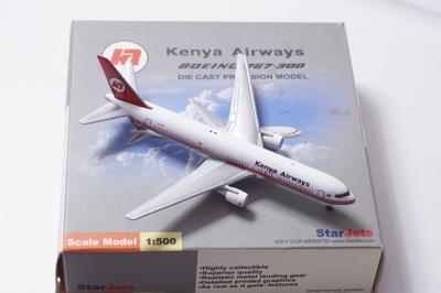 StarJets Boeing 767-300 Kenya Airways skala 1:500