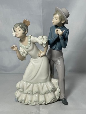 Figurka NAO Lladro Hiszpania - Para tańcząca flamenco