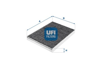 UFI ФИЛЬТР САЛОННЫЙ УГОЛЬНЫЙ UFI фото