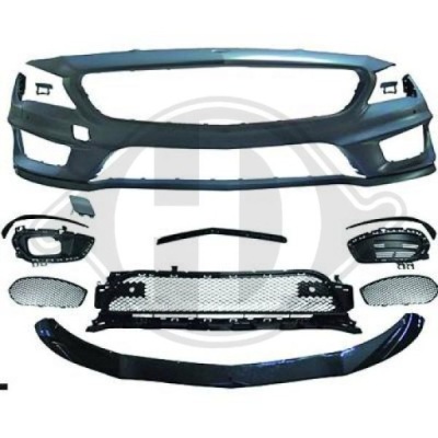 Бампер do mercedes cla c117 13-18 фото №1