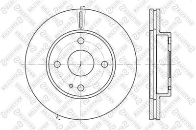 ДИСК ТОРМОЗНОЙ MAZDA 323 S IV 1.7 D 89-94