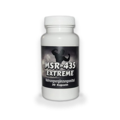 MSR-435 Masa Siła Moc sex Libido Testosteron