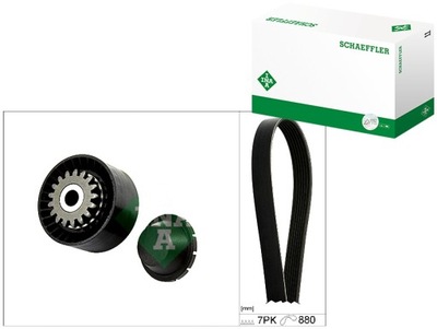 Набор ремни многоручейковых с ролики renault clio iii модуль wind фото №1