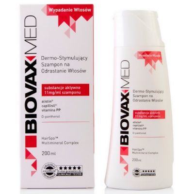 BIOVAX MED szampon na odrastanie włosów 200 ml