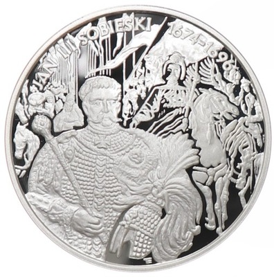 10 zł - Jan III Sobieski - popiersie - 2001 rok