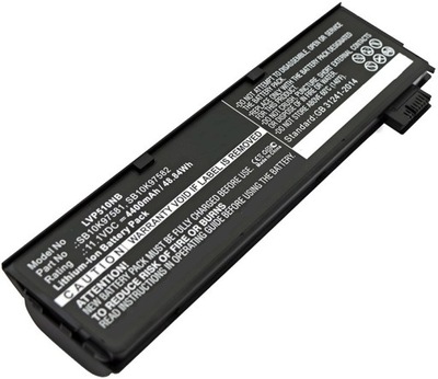 Bateria CoreParts 49Wh 11.1 V 6 Cell MBXLE-BA0144