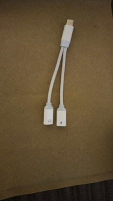 2 In 1 USB Type C Charging Cable Type-C Convertor