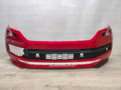 Бампер передній skoda kodiaq sportline 17-19 фото №1