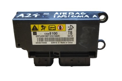 Датчик подушка безпеки opel insignia a 13588100 фото №1