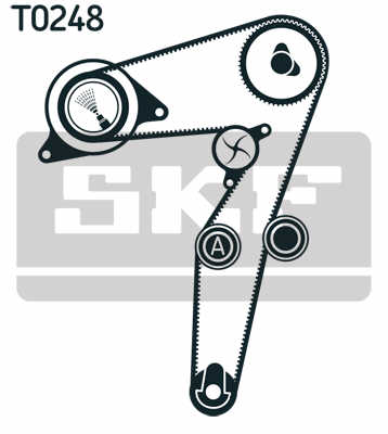 ГРМ Z ПОМПОЮ SKF VKMC 02195-2 VKMC021952