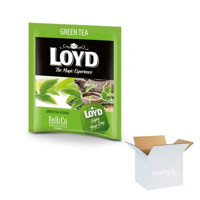 Herbata LOYD Green zielona w saszetkach 1,7g x 500 szt