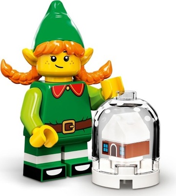 LEGO 71034 MINIFIGURES ŚWIĄTECZNA ELFKA NOWY