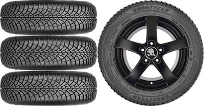 RUEDAS INVIERNO SKODA SUPERB 1 I GOODYEAR 205/55R16  