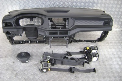 Vw t-cross 19r - приборная панель приборная подушки безопасности ремни фото №1