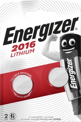 Bateria specjalistyczna Energizer 3V CR2016 2 szt