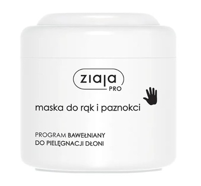 ZIAJA PRO maska do rąk i paznokci, 250 ml