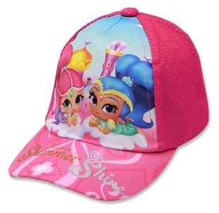 czapka z daszkiem SHIMMER I SHINE 52 siatka