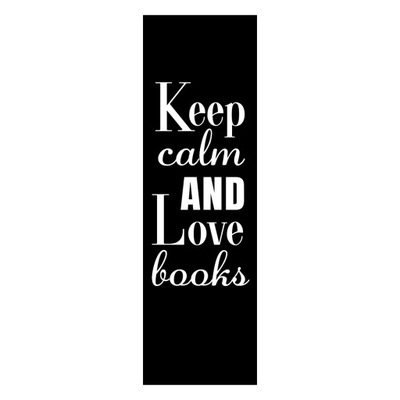 Zakładka do książki - KEEP CALM and Love Books