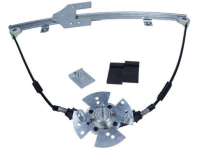 Підйомник скло vw p. fox pr. механічна коробка передач 03.4772 фото №1