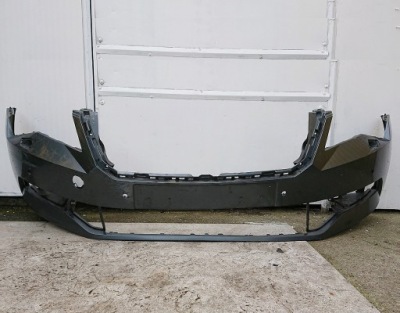 Skoda superb 3 iii 15-18 бампер перед омыватель pdc фото №1