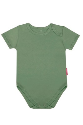 BODY KHAKI KRÓTKI RĘKAW 100% BAWEŁNY JAKOŚĆ 98 CM