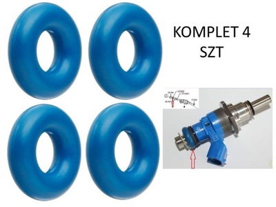 Ущільнювальне кільце форсунки пального mazda 3 6 cx-7 2.3t фото №1