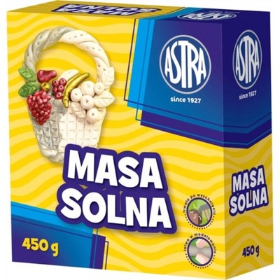 ASTRA Masa solna 0.45 kg plus zestaw farb