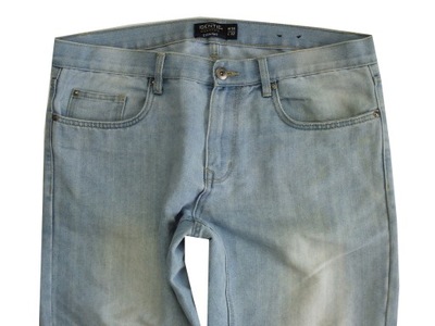 . IDENTIC MAN * 36/32 * męskie spodnie STRAIGHT*^11