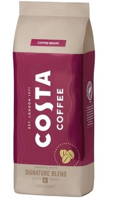 Kawa ziarnista Costa Coffee Signature Blend 1 kg. 1000 g