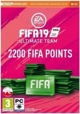 FIFA 19 ULTIMATE TEAM - 2200 FIFA POINTS