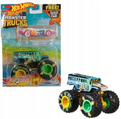 Samochód Hot Wheels Monster Truck Too S'Cool GYL96