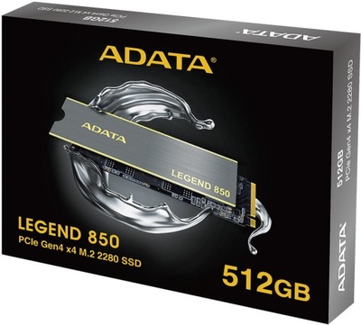 Dysk SSD Adata Legend 850 512GB M.2 PCIe