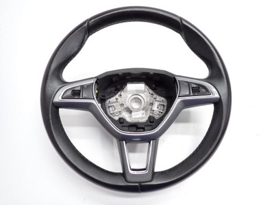 STEERING WHEEL MULTIFUNCTIONALITY LEATHER 5L0419091G SKODA RAPID 14R - milautoparts-fr.ukrlive.com