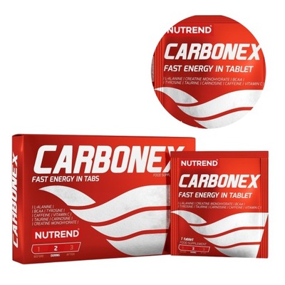 NUTREND CARBONEX 12tab SZYBKA ENERGIA BCAA KOFEINA