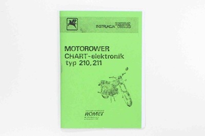 KATALOG ІНСТРУКЦІЯ ОБСЛУГОВУВАННЯ ROMET CHART ELEKTRONIK 210 211 фото