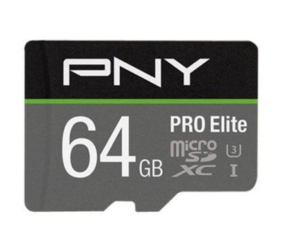 Karta pamięci PNY PRO Elite microSD 64GB 100/60 MB