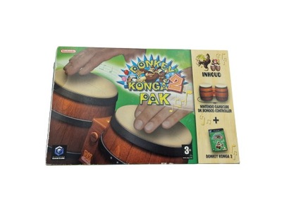 DONKEY KONGA 2 PAK BONGOSY NINTENDO GAMECUBE