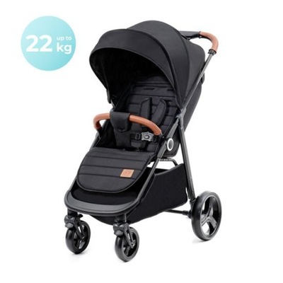 Wózek spacerowy Kinderkraft Grande Plus Black