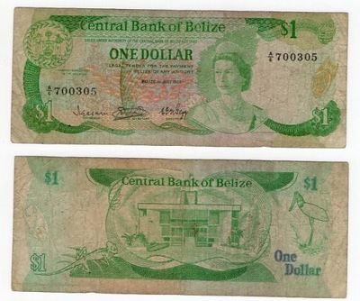 BELIZE 1983 1 DOLLAR