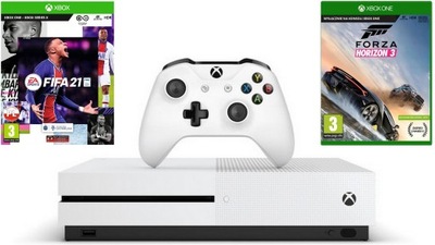 XBOX ONE S + FIFA 21 + FORZA HORIZON