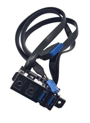 HP Prodesk 400 G3 SFF Przednie kable panelu USB 3.0 Audio IO Porty 810636 0