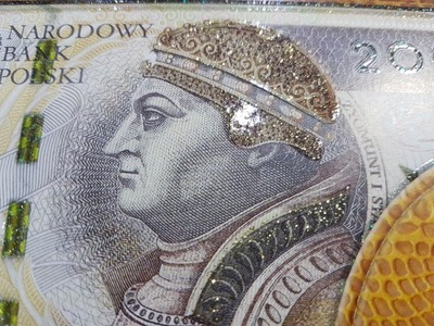 200 złotych koperta prezentowa na banknoty